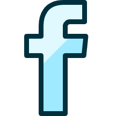 Facebook Logo Icon from Ultimate Duotone Set