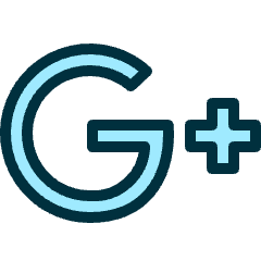 Google Plus Logo 1 Icon from Ultimate Duotone Set