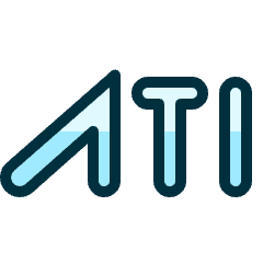 Ati Logo Icon from Ultimate Duotone Set