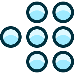 Mubi Logo Icon from Ultimate Duotone Set