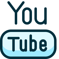Youtube Logo Icon from Ultimate Duotone Set