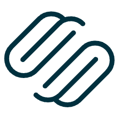 Squarespace Logo Icon from Ultimate Duotone Set