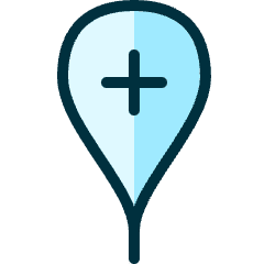 Pin Add 1 Icon from Ultimate Duotone Set