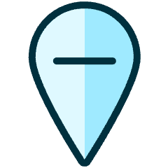 Pin Remove 3 Icon from Ultimate Duotone Set