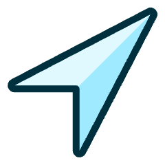 Compass Arrow Icon from Ultimate Duotone Set