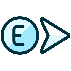 Compass East Icon from Ultimate Duotone Set