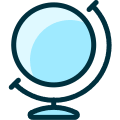 Earth Model 1 Icon from Ultimate Duotone Set