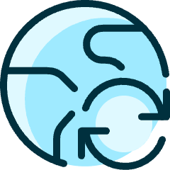 Earth Refresh Icon from Ultimate Duotone Set