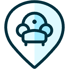 Style Three Pin Airchair Icon from Ultimate Duotone Set