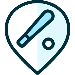 Style Three Pin Baseball 1 Icon from Ultimate Duotone Set