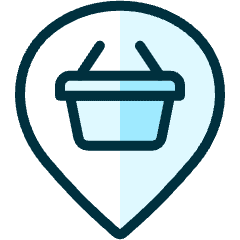 Style Three Pin Basket Icon from Ultimate Duotone Set