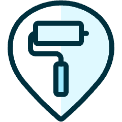 Style Three Pin Brush Icon from Ultimate Duotone Set