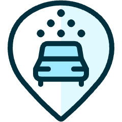 Style Three Pin Car Wash Icon from Ultimate Duotone Set