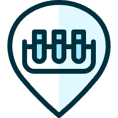 Style Three Pin Chemistry Epruvette Icon from Ultimate Duotone Set