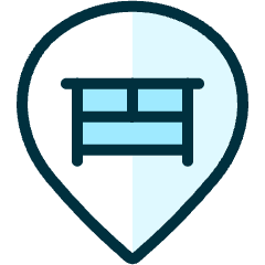 Style Three Pin Drawer Icon from Ultimate Duotone Set