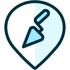 Style Three Pin Facade Icon from Ultimate Duotone Set