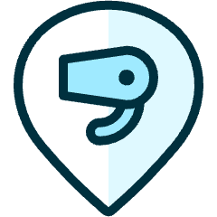 Style Three Pin Hair Dryer Icon from Ultimate Duotone Set