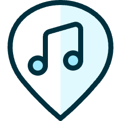 Style Three Pin Note Icon from Ultimate Duotone Set