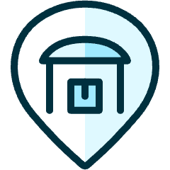 Style Three Pin Shelter Icon from Ultimate Duotone Set