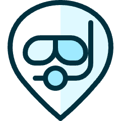 Style Three Pin Snorkel Icon from Ultimate Duotone Set