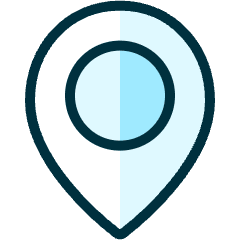 Style Two Pin Marker Icon from Ultimate Duotone Set