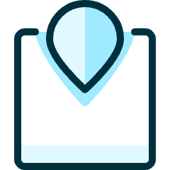 Pin Map Icon from Ultimate Duotone Set