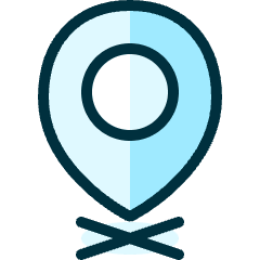 Pin X Mark 3 Icon from Ultimate Duotone Set