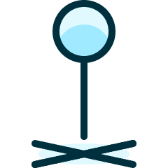 Pin X Mark 4 Icon from Ultimate Duotone Set