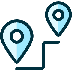 Trip Destination Icon from Ultimate Duotone Set