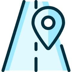 Trip Road Icon from Ultimate Duotone Set