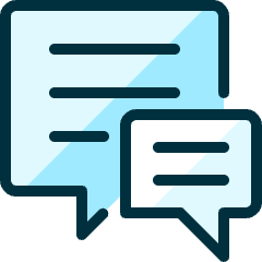 Conversation Chat Text Icon from Ultimate Duotone Set
