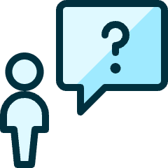 Messages People User Question Icon from Ultimate Duotone Set