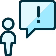 Messages People User Warning 1 Icon from Ultimate Duotone Set