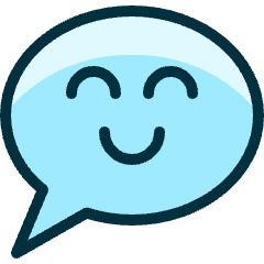 Messages Bubble Smile Icon from Ultimate Duotone Set