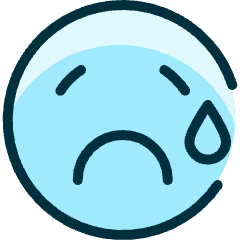 Smiley Crying Icon from Ultimate Duotone Set