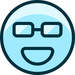 Smiley Glasses Icon from Ultimate Duotone Set