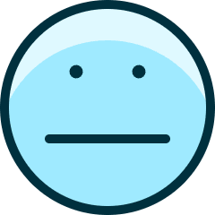 Smiley Indifferent Icon from Ultimate Duotone Set