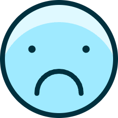 Smiley Sad 1 Icon from Ultimate Duotone Set