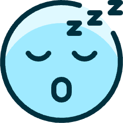 Smiley Sleepy Icon from Ultimate Duotone Set
