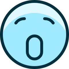Smiley Yawn Icon from Ultimate Duotone Set