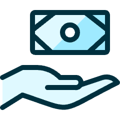 Cash Payment Bill Icon from Ultimate Duotone Set