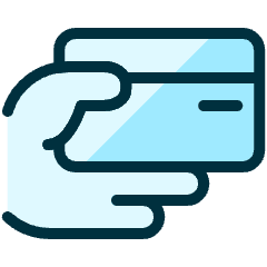 Credit Card Give Icon from Ultimate Duotone Set