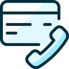 Credit Card Phone Call Icon from Ultimate Duotone Set