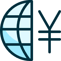 Currency Yuan  International Icon from Ultimate Duotone Set