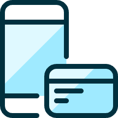 Wireless Payment Credit Card Icon from Ultimate Duotone Set