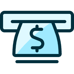 Money Atm Icon from Ultimate Duotone Set