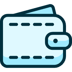 Money Wallet Icon from Ultimate Duotone Set