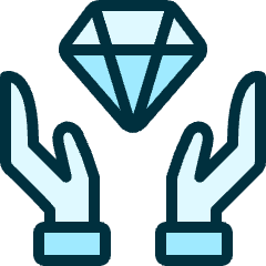 Diamond Give Icon from Ultimate Duotone Set