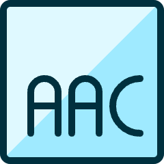 Audio Document Aac 1 Icon from Ultimate Duotone Set