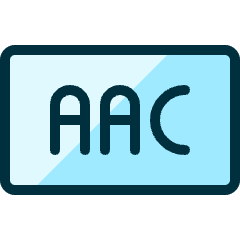 Audio Document Aac Icon from Ultimate Duotone Set